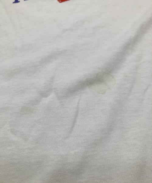 FRUIT OF THE LOOM（フルーツオブザルーム）FRUIT OF THE LOOM (フルーツオブザルーム) 80s Print Tee ホワイト サイズ:Lの古着・服飾アイテム