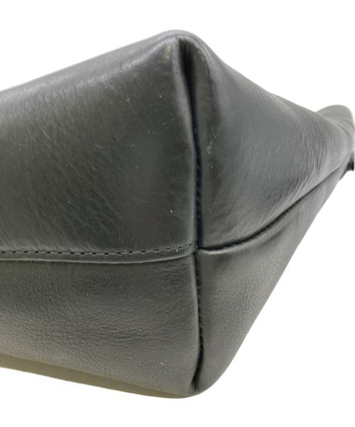 SLOW（スロウ）SLOW (スロウ) BEAMS (ビームス) 別注レザートートバッグ ブラックの古着・服飾アイテム