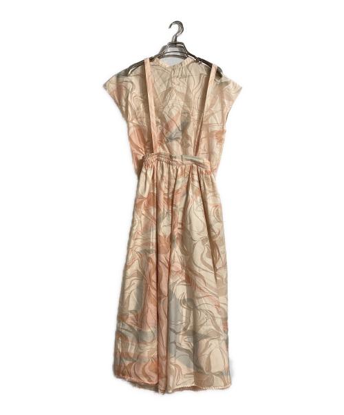 Ameri（アメリ）AMERI (アメリ) メディメノンセットアップドレス ベージュ サイズ:Sの古着・服飾アイテム