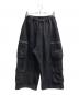 HARE（ハレ）の古着「ピグメントスウェットカーゴパンツ」｜ブラック