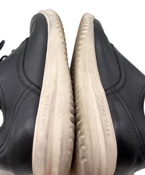 COLE HAAN GRAND+（コールハーン）COLE HAAN GRAND+ (コールハーン) グランドプラスプレーントゥーオックスフォード *BLACK LTHR ブラック サイズ:7 1/2の古着・服飾アイテム