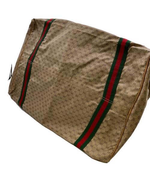 GUCCI（グッチ）GUCCI (グッチ) ボストンバッグ ブラウンの古着・服飾アイテム