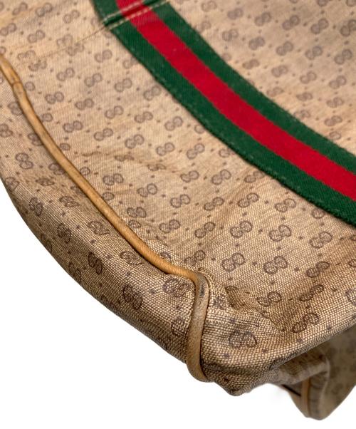 GUCCI（グッチ）GUCCI (グッチ) ボストンバッグ ブラウンの古着・服飾アイテム