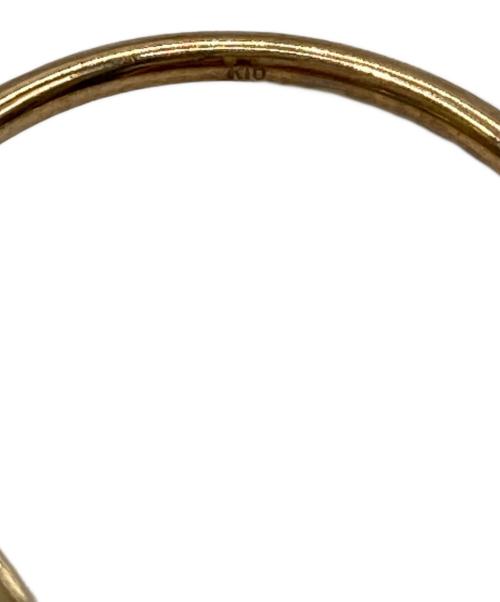 agete（アガット）agete (アガット) ストーンモチーフリング/K10 サイズ:11号の古着・服飾アイテム