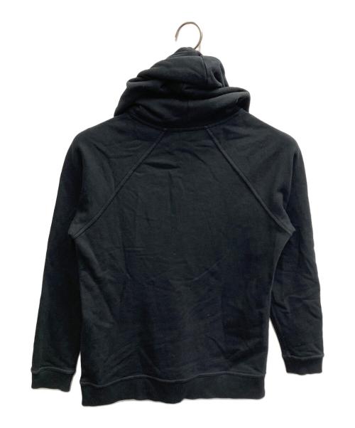 KENZO（ケンゾー）KENZO (ケンゾー) フラワーロゴ刺繍フーディー ブラック サイズ:XSの古着・服飾アイテム