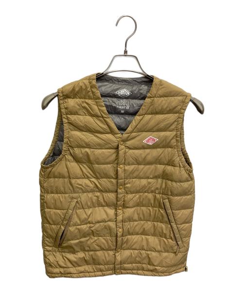 DANTON（ダントン）DANTON (ダントン) ダウンベスト ベージュ サイズ:38の古着・服飾アイテム