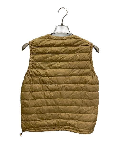 DANTON（ダントン）DANTON (ダントン) ダウンベスト ベージュ サイズ:38の古着・服飾アイテム