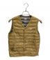 DANTON（ダントン）の古着「ダウンベスト」｜ベージュ