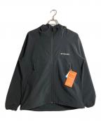 Columbiaコロンビア）の古着「エンジョイマウンテンライフブラッシュドジャケット」｜ブラック