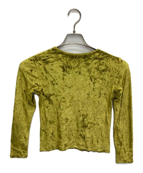 BASERANGE（ベースレンジ）BASERANGE (ベースレンジ) Omo Long Sleeve Tee カーキ サイズ:Sの古着・服飾アイテム