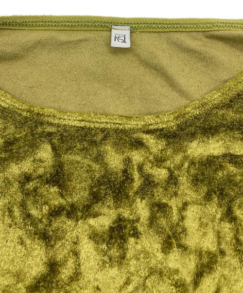 BASERANGE（ベースレンジ）BASERANGE (ベースレンジ) Omo Long Sleeve Tee カーキ サイズ:Sの古着・服飾アイテム