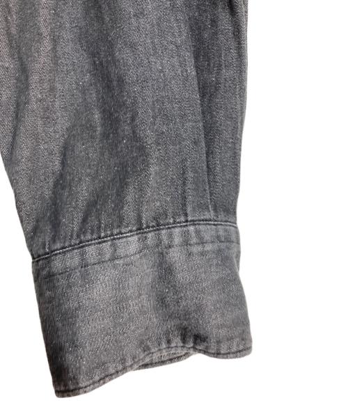 COMME des GARCONS HOMME（コムデギャルソン オム）COMME des GARCONS HOMME (コムデギャルソン オム) AD1995 オーバーサイズデニムシャツ ブラック サイズ:FREEの古着・服飾アイテム