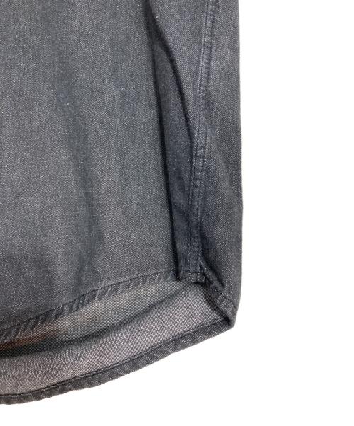 COMME des GARCONS HOMME（コムデギャルソン オム）COMME des GARCONS HOMME (コムデギャルソン オム) AD1995 オーバーサイズデニムシャツ ブラック サイズ:FREEの古着・服飾アイテム