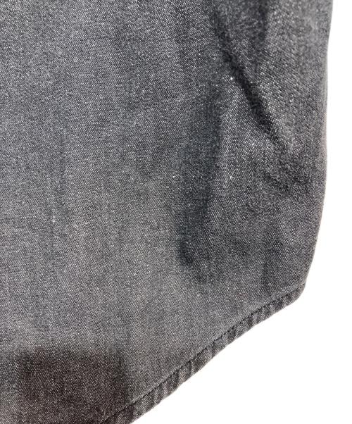 COMME des GARCONS HOMME（コムデギャルソン オム）COMME des GARCONS HOMME (コムデギャルソン オム) AD1995 オーバーサイズデニムシャツ ブラック サイズ:FREEの古着・服飾アイテム