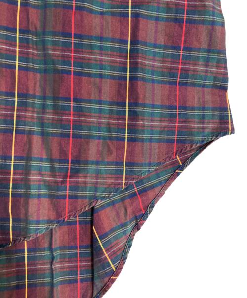 COMME des GARCONS HOMME（コムデギャルソン オム）COMME des GARCONS HOMME (コムデギャルソン オム) アーカイブチェックシャツ グリーン×レッド サイズ:FREEの古着・服飾アイテム