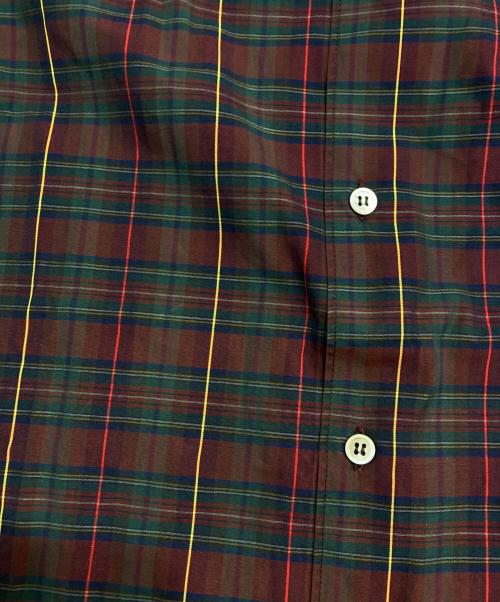 COMME des GARCONS HOMME（コムデギャルソン オム）COMME des GARCONS HOMME (コムデギャルソン オム) アーカイブチェックシャツ グリーン×レッド サイズ:FREEの古着・服飾アイテム