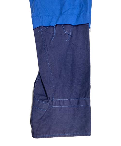 COMME des GARCONS HOMME（コムデギャルソン オム）COMME des GARCONS HOMME (コムデギャルソン オム) アーカイブドッキングデザインシャツ ネイビー×ブルー サイズ:FREEの古着・服飾アイテム