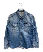 Calvin Klein Jeansカルバンクラインジーンズ）の古着「デニムジャケット」｜インディゴ