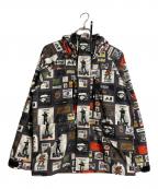 A BATHING APEア ベイシング エイプ）の古着「MULTI LABEL HOODIE JACKET」｜グレー