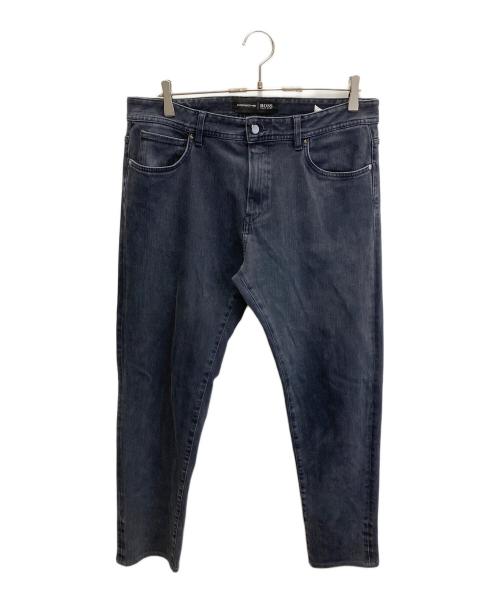BOSS HUGO BOSS（ボス ヒューゴボス）BOSS HUGO BOSS (ボス ヒューゴボス) デニムパンツ ブラック サイズ:33/32の古着・服飾アイテム