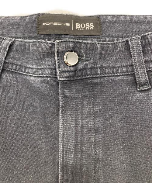BOSS HUGO BOSS（ボス ヒューゴボス）BOSS HUGO BOSS (ボス ヒューゴボス) デニムパンツ ブラック サイズ:33/32の古着・服飾アイテム