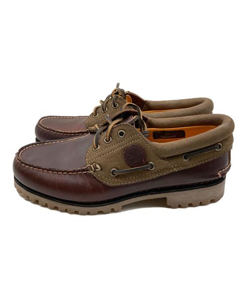 Timberland（ティンバーランド）Timberland (ティンバーランド) オーセンティック ボート シューズ ブラウン サイズ:25.5cmの古着・服飾アイテム