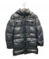 BURBERRY BLACK LABEL（バーバリーブラックレーベル）の古着「フーデットダウンコート」｜ブラック