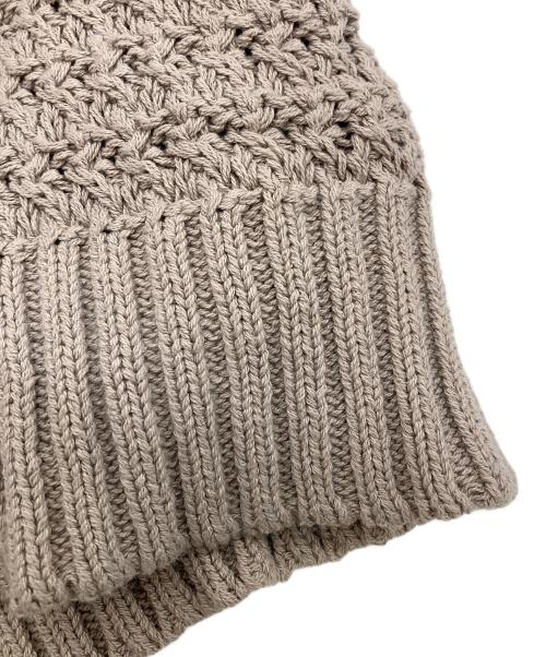 HERITANOVUM（ヘリテノーム）HERITANOVUM (ヘリテノーム) ツイードジップニット ベージュ サイズ:Freeの古着・服飾アイテム