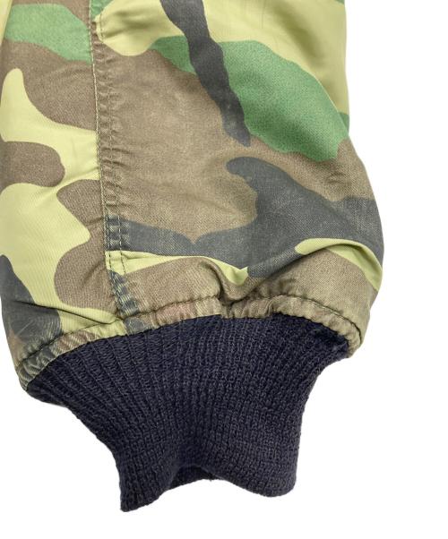 CORINTH（コリンス）CORINTH (コリンス) カモ柄MA-1ジャケット カーキ サイズ:Sの古着・服飾アイテム