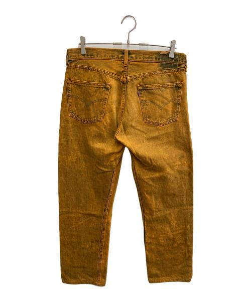 LEVI'S（リーバイス）LEVI'S (リーバイス) 後染め 90s 501デニムパンツ オレンジ サイズ:W34/L34の古着・服飾アイテム