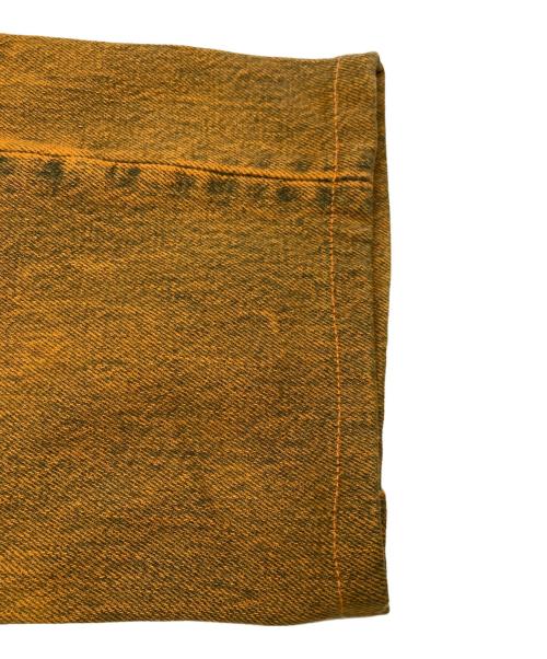 LEVI'S（リーバイス）LEVI'S (リーバイス) 後染め 90s 501デニムパンツ オレンジ サイズ:W34/L34の古着・服飾アイテム