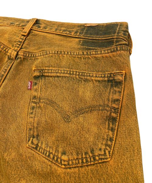 LEVI'S（リーバイス）LEVI'S (リーバイス) 後染め 90s 501デニムパンツ オレンジ サイズ:W34/L34の古着・服飾アイテム