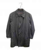 BOSS HUGO BOSSボス ヒューゴボス）の古着「ステンカラーコート」｜ブラック