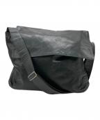 m0851エム・ゼロ・エイト・ファイブ・ワン）の古着「フラップショルダーバッグ」｜ブラック