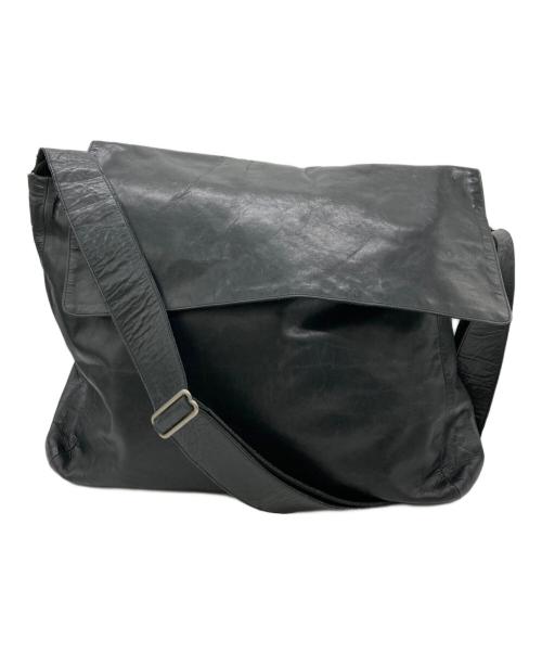 m0851（エム・ゼロ・エイト・ファイブ・ワン）m0851 (エム・ゼロ・エイト・ファイブ・ワン) フラップショルダーバッグ ブラックの古着・服飾アイテム