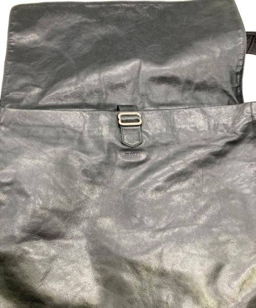 m0851（エム・ゼロ・エイト・ファイブ・ワン）m0851 (エム・ゼロ・エイト・ファイブ・ワン) フラップショルダーバッグ ブラックの古着・服飾アイテム