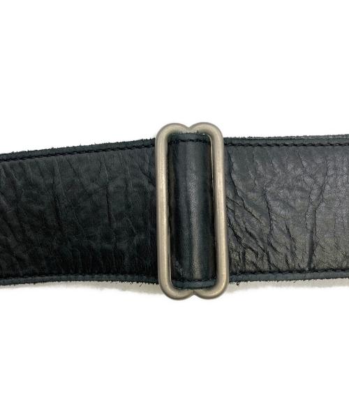 m0851（エム・ゼロ・エイト・ファイブ・ワン）m0851 (エム・ゼロ・エイト・ファイブ・ワン) フラップショルダーバッグ ブラックの古着・服飾アイテム