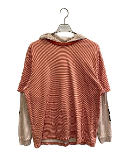 SUPREME（シュプリーム）Supreme (シュプリーム) 24SS Layered Hooded オレンジ サイズ:Lの古着・服飾アイテム