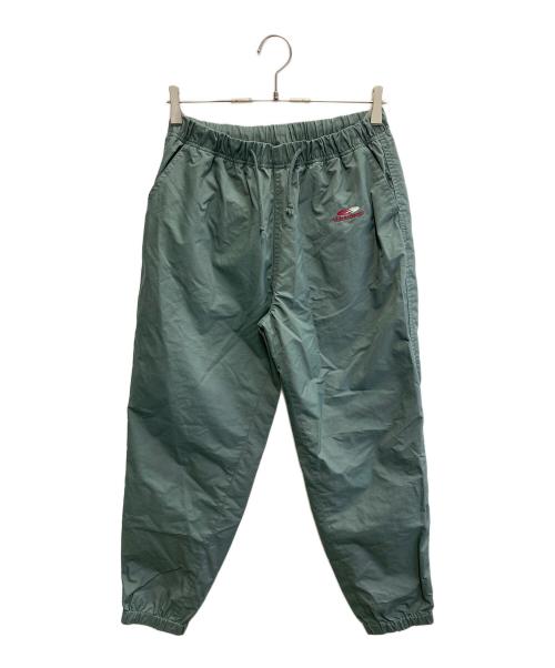 HIDE AND SEEK（ハイドアンドシーク）HIDE AND SEEK (ハイドアンドシーク) Nylon Track Pant カーキ サイズ:Mの古着・服飾アイテム