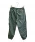 HIDE AND SEEK (ハイドアンドシーク) Nylon Track Pant カーキ サイズ:M：6000円