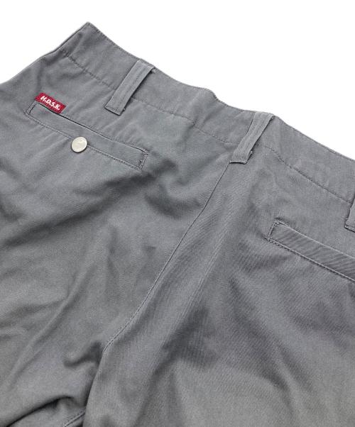 HIDE AND SEEK（ハイドアンドシーク）HIDE AND SEEK (ハイドアンドシーク) ワークパンツ グレー サイズ:Mの古着・服飾アイテム