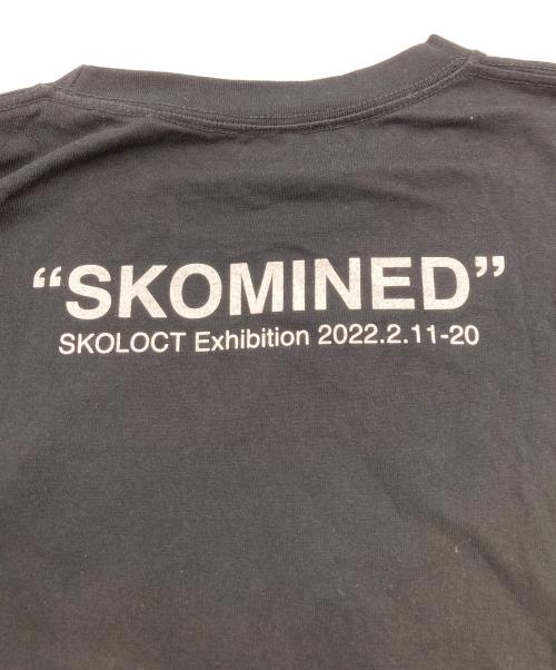 SKOLOCT（スコロクト）skoloct (スコロクト) MINEDENIM (マインデニム) Exhibition Limited Tシャツ ブラック サイズ:Lの古着・服飾アイテム