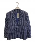 BOLINIボリーニ）の古着「テーラードジャケット」｜ホワイト×ネイビー