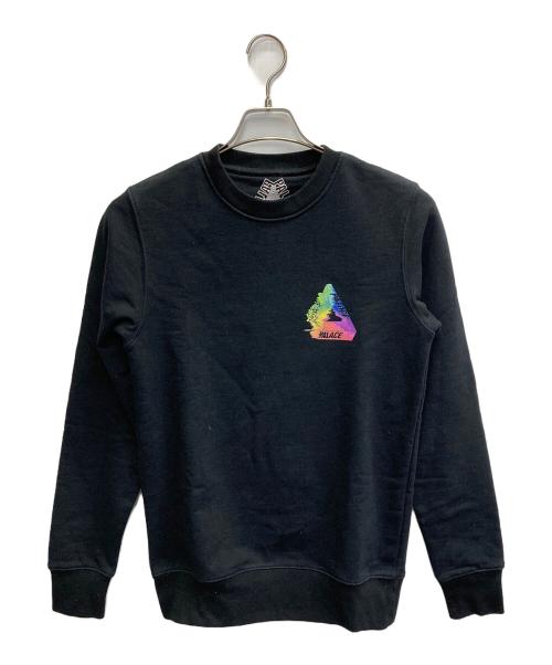PALACE（パレス）PALACE (パレス) TRI-SMUDGE CREW SWEETER ブラック サイズ:Mの古着・服飾アイテム