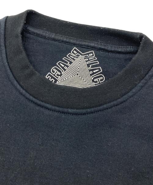 PALACE（パレス）PALACE (パレス) TRI-SMUDGE CREW SWEETER ブラック サイズ:Mの古着・服飾アイテム