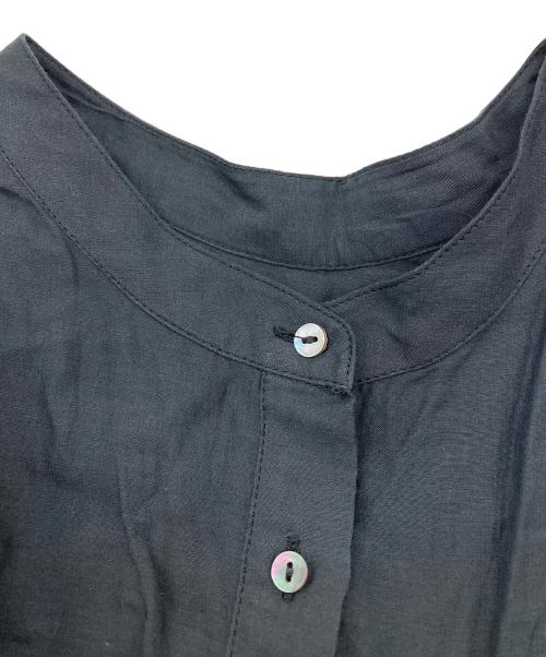 Spick and Span（スピック＆スパン）Spick and Span (スピックアンドスパン) ボイルピンタックワンピース ブラック サイズ:36の古着・服飾アイテム