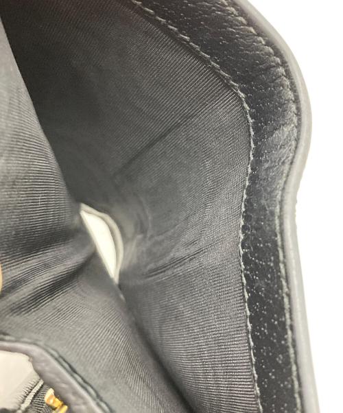 GUCCI（グッチ）GUCCI (グッチ) オフィディアGGコンパクトウォレット ブラックの古着・服飾アイテム