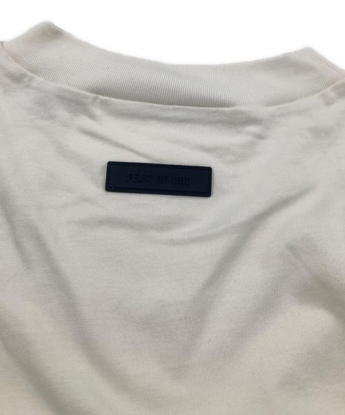 FOG ESSENTIALS（フィアオブゴッド エッセンシャル）FOG ESSENTIALS (フィアオブゴッド エッセンシャル) ロゴTシャツ ホワイト サイズ:Lの古着・服飾アイテム