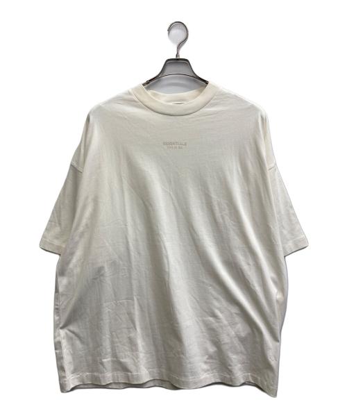 FOG ESSENTIALS（フィアオブゴッド エッセンシャル）FOG ESSENTIALS (フィアオブゴッド エッセンシャル) ロゴTシャツ ホワイト サイズ:Lの古着・服飾アイテム