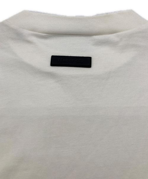 FOG ESSENTIALS（フィアオブゴッド エッセンシャル）FOG ESSENTIALS (フィアオブゴッド エッセンシャル) ロゴTシャツ ホワイト サイズ:Lの古着・服飾アイテム